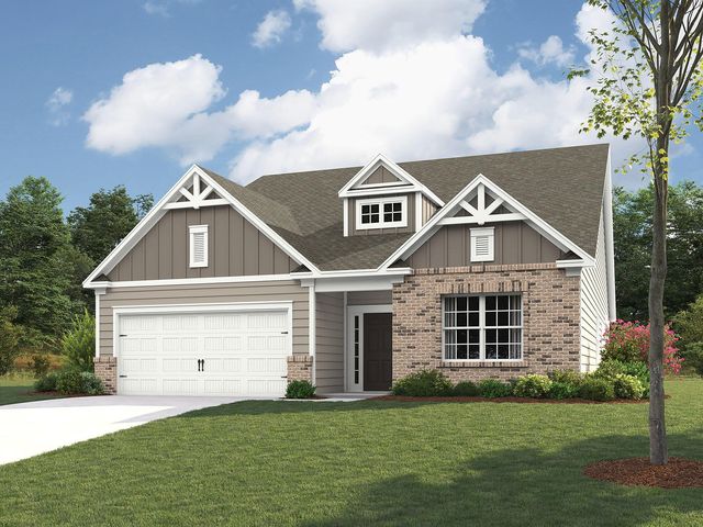 Ellington Plan in Harris Farms, Mooresville, NC 28115