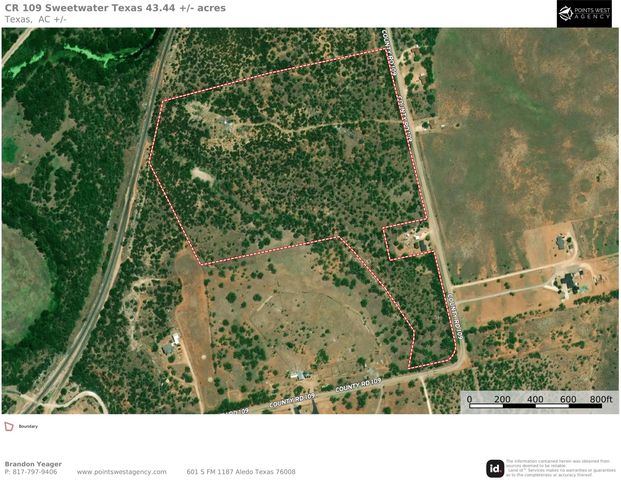 County Road 109, Sweetwater, TX 79556