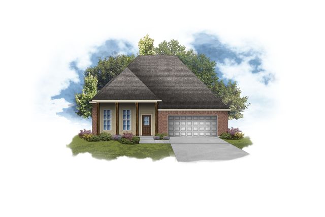 Violet IV A Plan in Edgewood at Morganfield, Lake Charles, LA 70607