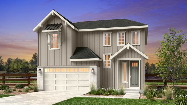 Eagle Plan in Trailstone Town Collection, Arvada, CO 80007
