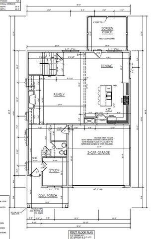 Burlington II Basement - 154 Plan in Chatham Park, Pittsboro, NC 27312