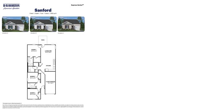 Sanford Plan in Butterfield, Kinston, NC 28504