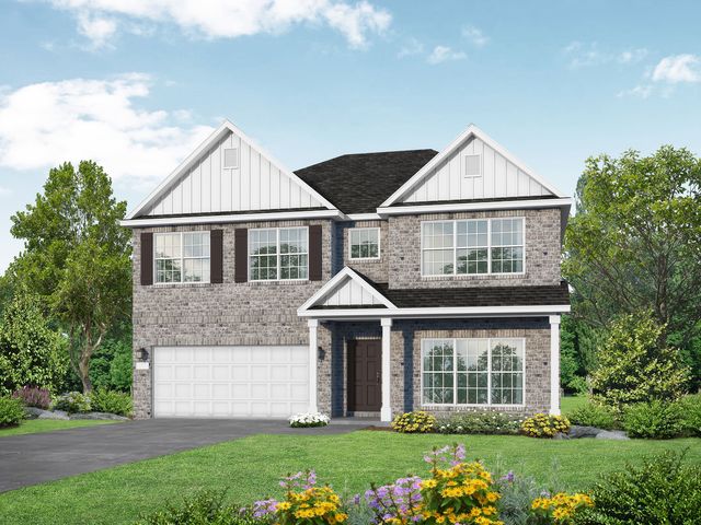 The Richmond D Plan in Heritage Lakes, New Market, AL 35761