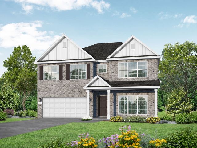 The Richmond D Plan in Little Burwell Estates, Harvest, AL 35749