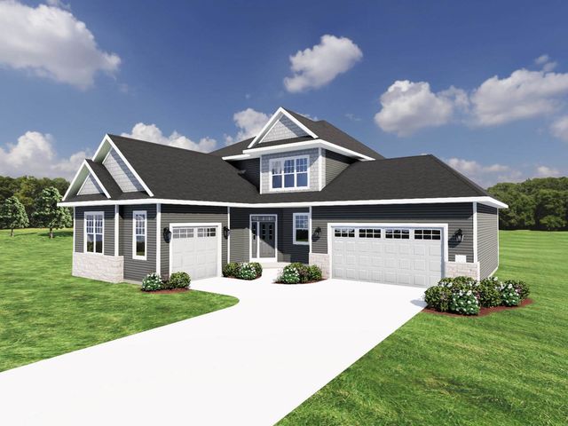 The Bryant I 3 Car Plan in Rosewood Fields, Mc Farland, WI 53558