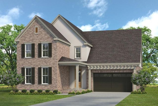Latham Farmhouse Plan in The Cove at Cypress Grove, Collierville, TN 38017