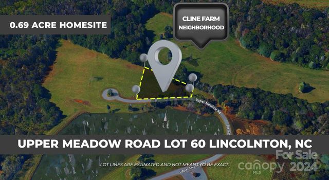 Lot 60 Upper Meadow Rd, Lincolnton, NC 28092