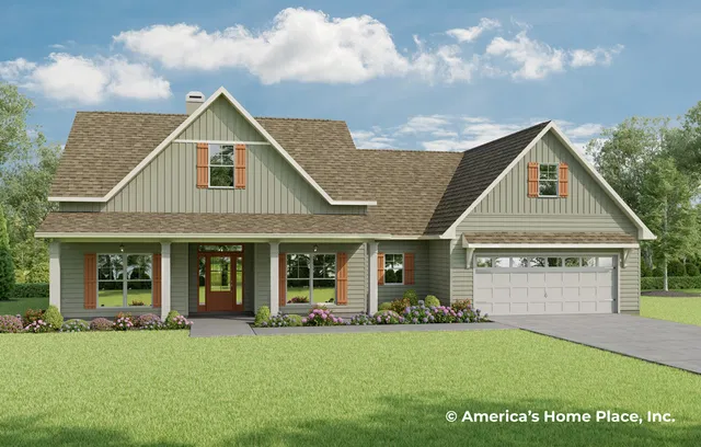 Berglund Modern Farmhouse Plan in Gainesville, FL: Build On Your Lot, Gainesville, FL 32606