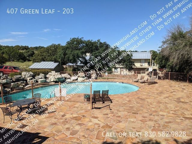 407 Green Leaf #203, Horseshoe Bay, TX 78657