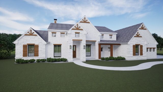 The Houston Plan in Rocky Top Ranches, Azle, TX 76020