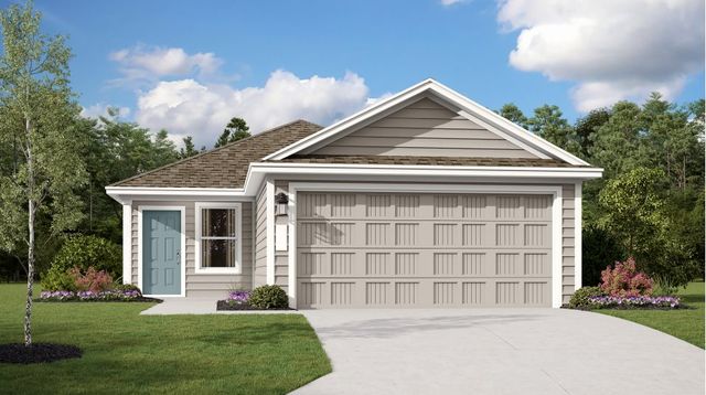 Collier Plan in Steelwood Trails : Cottage Collection, New Braunfels, TX 78132