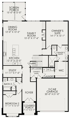 2235 Plan in Wendell Falls, Wendell, NC 27591