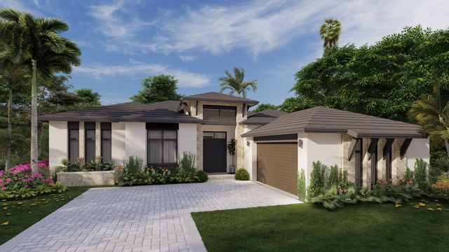 Magnolia Plan in Pine Rockland Estates by CC Homes, Miami, FL 33143