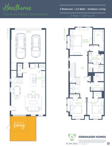 Hawthorne Plan in Ten Mile Creek, Celina, TX 75009