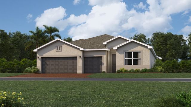 Tivoli Plan in Brightwater Lagoon : Manor Homes, North Fort Myers, FL 33917