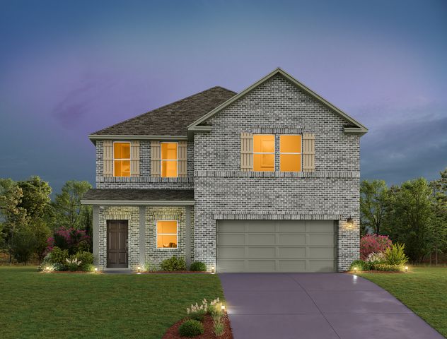 Knox Plan in Patterson Ranch, Georgetown, TX 78626