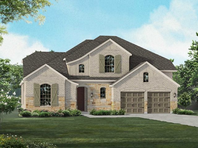 Plan 248H in Lakewood at Brookhollow, Prosper, TX 75078