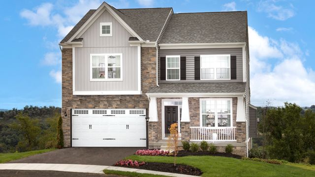 Cumberland II Plan in Villas at South Park, South Park, PA 15129