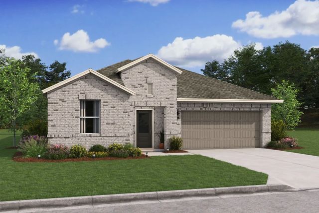 Daffodil IV Plan in The Hills of Town Creek, Montgomery, TX 77356