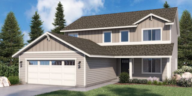 The Creston - Build On Your Land Plan in Southern Oregon- Build On Your Own Land - Design Center, Central Point, OR 97502