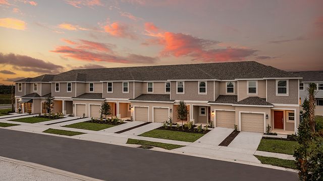 Marigold Plan in The Townhomes at Westview, Kissimmee, FL 34758
