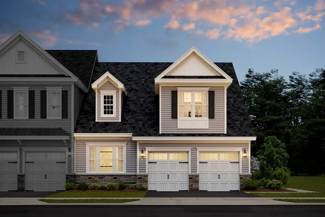 Downeaster Plan in Townes at West Windsor, West Windsor Township, NJ 08550