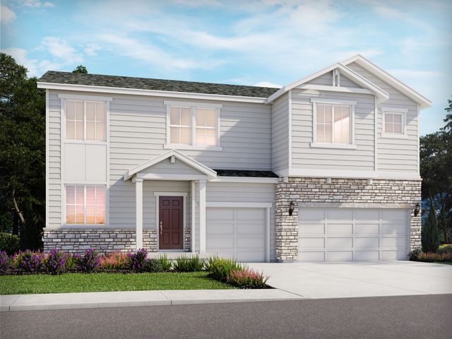 The Fraser Plan in Poudre Heights: The Alpine Collection, Windsor, CO 80550