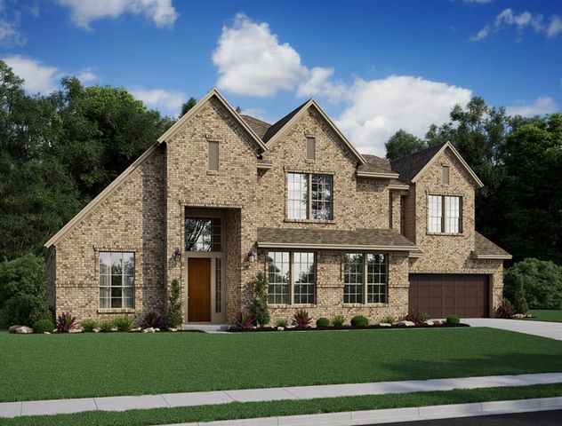Trieste Plan in Woodson's Reserve 80', Spring, TX 77386