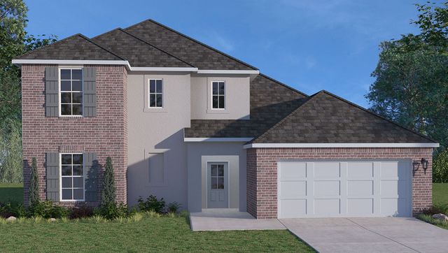 Oberlin Plan in Ridge at Morganfield, Lake Charles, LA 70607