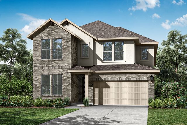 Linden Plan in Arbor Collection at Bryson, Leander, TX 78641