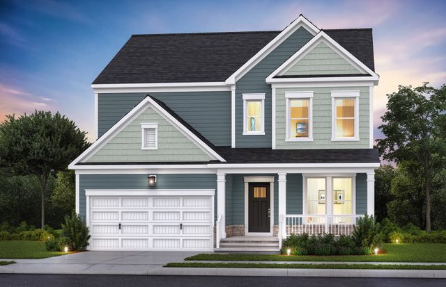 Mercer Plan in Creekside at Cabin Branch - Single Family, Boyds, MD 20841