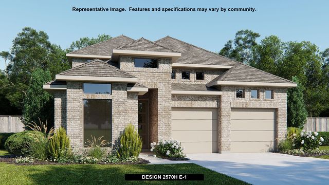 2570H Plan in The Colony 45', Bastrop, TX 78602