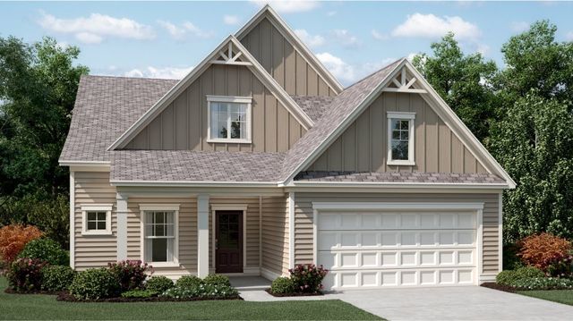 Crestwood Plan in Hickory Bluffs, Canton, GA 30114