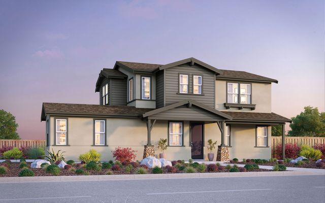 Residence 2 Plan in Single-Family Collection at Chandler, Brentwood, CA 94513