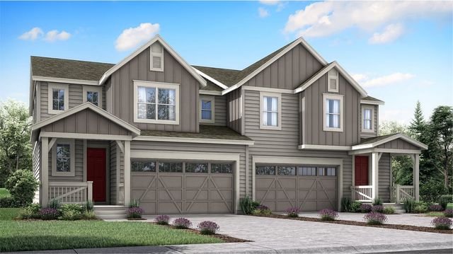 Ascent Plan in Dove Village : Paired Homes, Parker, CO 80134