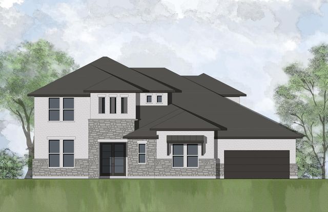LYNDON Plan in The Estates at Rough Hollow Vista Ridge, Lakeway, TX 78738