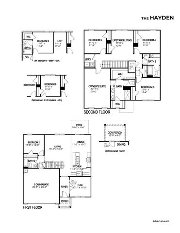 HAYDEN Plan in Heritage Landing, Antioch, TN 37013