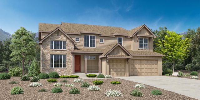 Ogden Plan in Toll Brothers at Macanta, Castle Rock, CO 80108