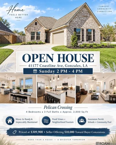 41177 Coastline Ave, Gonzales, LA 70737