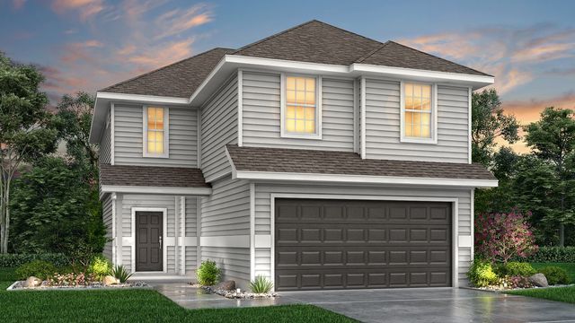 The Lowry Plan in River's Edge, Conroe, TX 77384