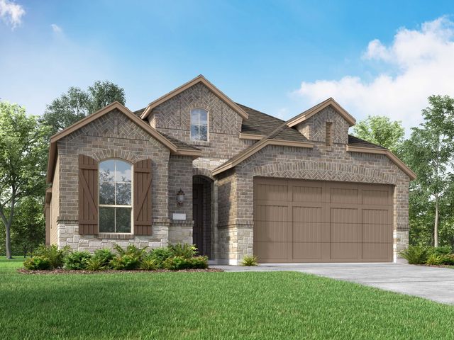 Plan Royce in Parkside On The River: 50ft. lots, Georgetown, TX 78628