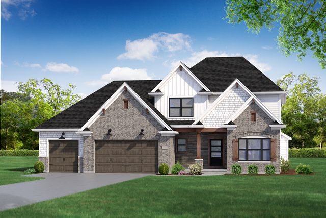 The Camden Plan in Stewart Ridge by DJK Homes, Plainfield, IL 60585