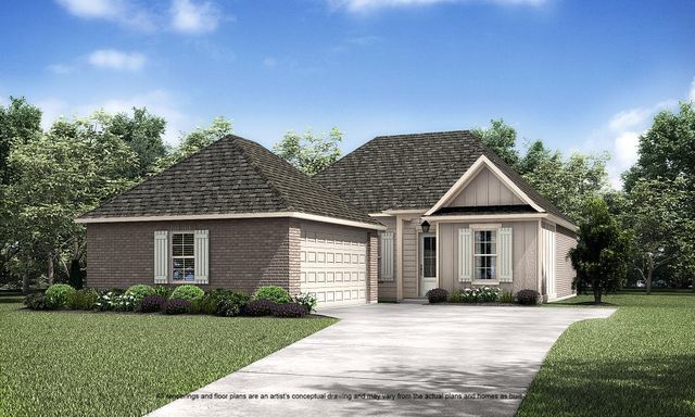 Brittany Plan in Canehaven, Youngsville, LA 70592