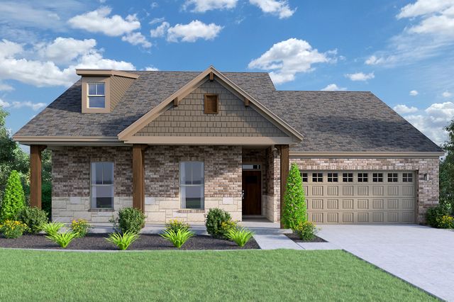 The Bankhead Plan in Hedgefield Homes - Build On Your Lot, Weatherford, TX 76087