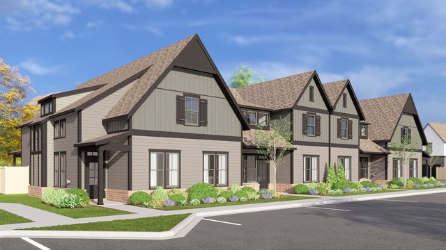 PateEXT Plan in The Brayfield Townhomes at Liberty Park, Birmingham, AL 35243