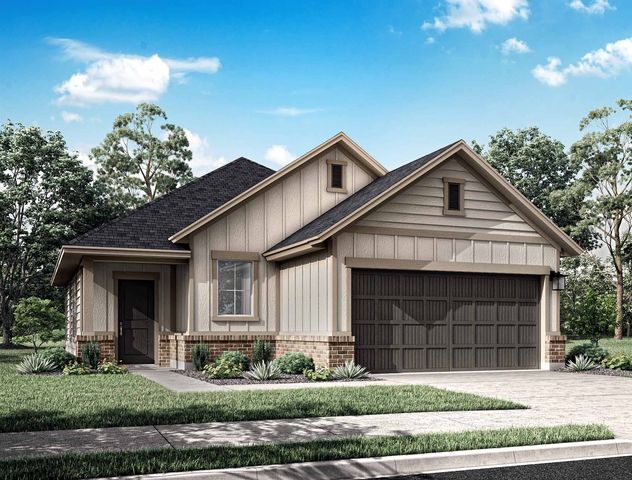 Bluebonnet Plan in The Cove at Mason Woods, Cypress, TX 77433