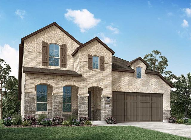 Plan Middleton in M3 Ranch: 50ft. lots, Mansfield, TX 76063