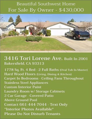 3416 Tori Lorene Ave, Bakersfield, CA 93313