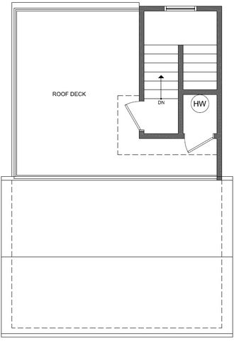 10036 A-C Plan in Stone Ave Townhomes, Seattle, WA 98133