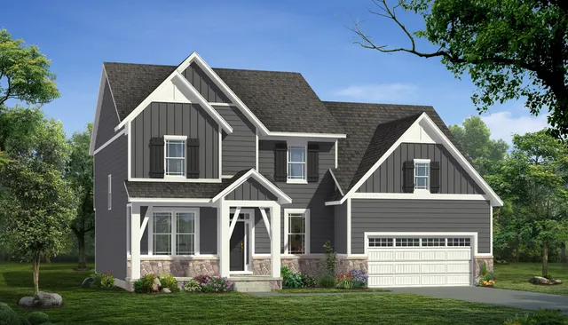 The Briarhaven III Plan in Preserve at Magnolia Park, Jackson, MI 49201